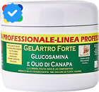 Crema Gel Artrosis con Olio di Canapa Glucosamina Acido Ialuronico Italia 75 ml