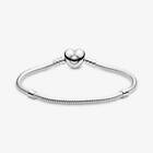 Bracciale Pandora Moments Con Chiusura a Cuore 590719 Bracelet Argento Moments