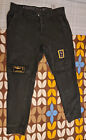 AERONAUTICA MILITARE PANTALONI ANTI-G Tg L FELPA NERO