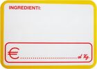 30 SEGNAPREZZI CANCELLABILI PVC CARTELLINI INGREDIENTI PANINOTECA GASTRONOMIA