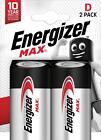 Energizer Batteria Torcia D Max E301533400