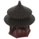 Zen Pavilion Figurine Aquarium Statue Micro Landscape Gazebo