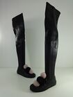 Womens Boots Size 5 MINNA PARRIKA Thigh High Pom Pom Harlequin Black Ladies.EU38