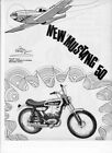 advertising Pubblicità -MOTO ITALJET NEW MUSTANG 50 1971 MOTOITALIANE  EPOCA