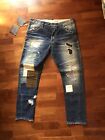 jeans dsquared patchwork