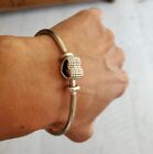 Bracelet Pandora Jonc Ouvert Argent sterling Coeur Breloque