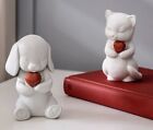 Lladro Set 9775 Whiskers-Playful kitten + 9776 Buddy Caring puppy New in box