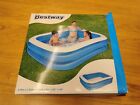 Bestway Family 3 Anelli Piscina Gonfiabile Rettangolare - Blu (54009)