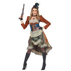 Steampunk-Kostüm Gothic Kleidung Damenkostüm Viktorianisches Steampunk-Kleid