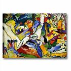 Kandinsky Composition II - Quadro moderno astratto 70x50 stampa tela soggiorno