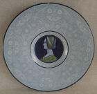 MAGNIFIQUE PLAT EN FAIENCE DE PESARO ITALIE MAJOLICA MAIOLICA DECOR BLANC FIXE