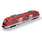 Dickie Toys - City Train (rosso) - Treno giocattolo (45 cm) su ruote con ante e