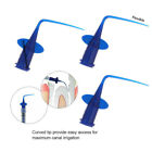 Dental Syringe Tip Endodontic Root Canal Irrigation Needle Tips Long Thin Blue