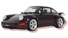 PORSCHE 911 (964) TURBO S 1992 PURPLE 1:12