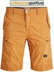 PANTALONCINO SHORTS JACK & JONES BERMUDA CARGO NOAH -12185890 col.arancio