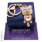 Portachiavi oro donna Swarovski Elements originale G4Love cristalli gatto