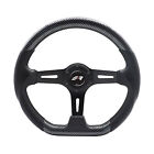 Volante sportivo a calice carbon look 350mm Simoni Racing Giau