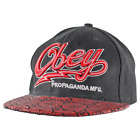 OBEY Mens Snapback Cap Black