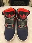 2012 - Adidas Originals Roundhouse Mid Top Trainers - UK size 7.5