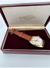 WRISTWATCH uomo vintage oro 18kt longines conquest aut cal 6651 , Gold perfetto