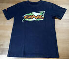 O‘ Neal Herren Vintage T-Shirt M Schwarz Print Kurzarm Bike BMX Rad Wear O‘Neill