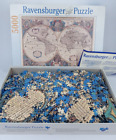 Antique World Map Ravensburger Puzzle 5000 Pieces 2007