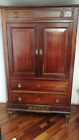 Chiffonier in mogano massello tardo ottocento francese