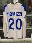 MAGLIA DOMIZZI BRESCIA PREPARATA MATCH ISSUED MILAN-BRESCIA COA CERT AUTENTICITà