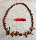 south africa handmade wooden necklace