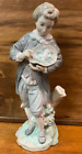 Rare Lladro Doncel with Roses Porcelain Figurine No 4547 Made In Spain SU977