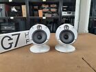 Focal Dome Compact Speakers with wall brackets