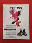 SHISEIDO TOP YOU MAKE UP CLIPPING RITAGLIO PUBBLICITA  ADVERTISING #219