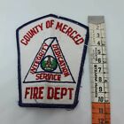 COUNTY of MERCED FIRE DEPT. PATCH - VIGILI DEL FUOCO - USA