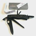 2017 Victorinox US Soldier Combat Utility Knife Black Swiss Army Navy SAK Demo