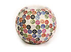 Porta candela "BUTTON BALL" MOSAICO 11 cm