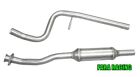 Tubo centrale silenziato INOXCAR per CITROEN C2 1.6 16V VTS (125CV) 03> - TCC2S