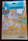 Durable BADGEMAKER  240 Inserts 40x75mm, 20 sheets