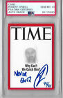 Robert Oneill Auto TIME MAGAZINE Card BIN LADEN KILLER Autograph PSA GEM MINT 10