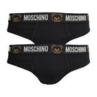 Confezione 2 Slip Bassi per Uomo Moschino logo Orsetti