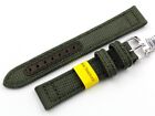 Novità Cinturino Cordura Verde Militare Ansa 18mm Verde Militare Impermeabile