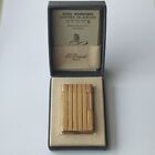 Accendino S.T. Dupont Paris placcato Oro lighter briquet Feuerzeug + scatola