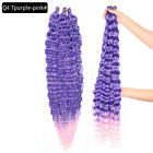 30" Fortress Deep Wave Crochet Braids Hair Extension