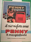 PUBBLICITA  ORIGINALE - ADVERTISING MANGIADISCHI "PENNY" del 1979