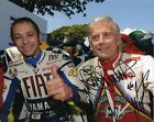 Giacomo Agostini Valentino Rossi Signed Photo Autografata Sport MotoGp Autografo