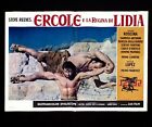 ERCOLE E LA REGINA LIDIA fotobusta poster Steve Reeves Koscina Peplum DL21