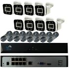 Videosorveglianza kit NVR 8 Canali  4K IP Poe 8 Telecamere 5 MP  con Audio