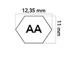 Cinghia esagonale trattorino rasaerba HUSQVARNA AYP AA105 12,7 x 2667 532429532