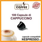 100 capsule cialde CAPPUCCINO compatibile NESPRESSO