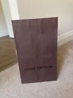 Vintage Brown LOUIS VUITTON Large Store Gift Bag for Shirt, Shoes etc 19 x 11in