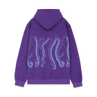 OCTOPUS FELPA OUTLINE LOGO HOODIE  COD. 23WOSH18  COL. VIOLA